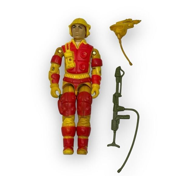 Hasbro G.l. Joe ARAH Blow Torch Blowtorch w/ Helmet & Mask 1984 - Picture 1 of 10